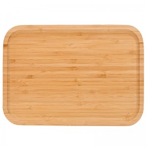 2 stykker service palle engros specialfremstillet bambus morgenmadsbakke (1)